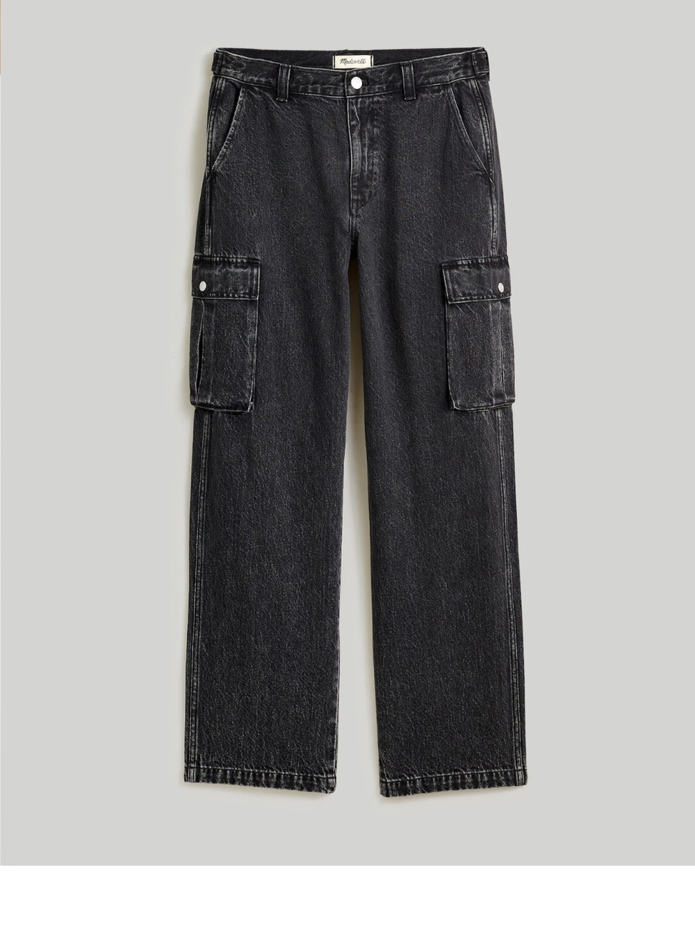 NWT Madewell Low-Slung Cargo Jeans